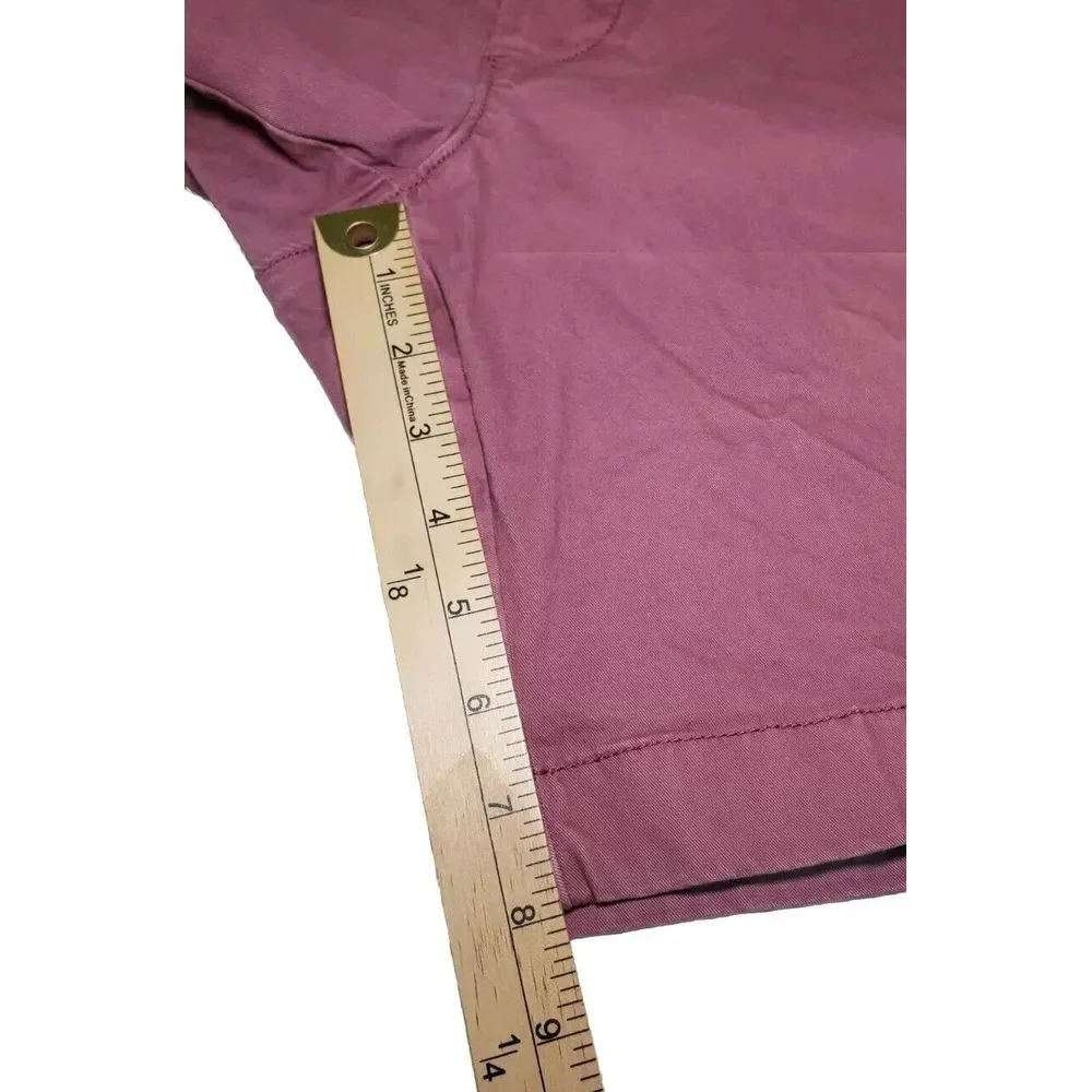 J. Crew Flex Chino Shorts Mauve Pink 8